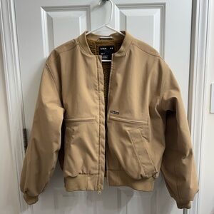 Under Armour Women’s Beige Bomber Jacket - M